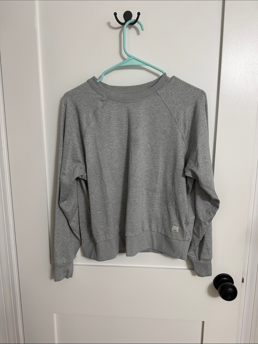 Vuori Heather Gray Crewneck Sweatshirt